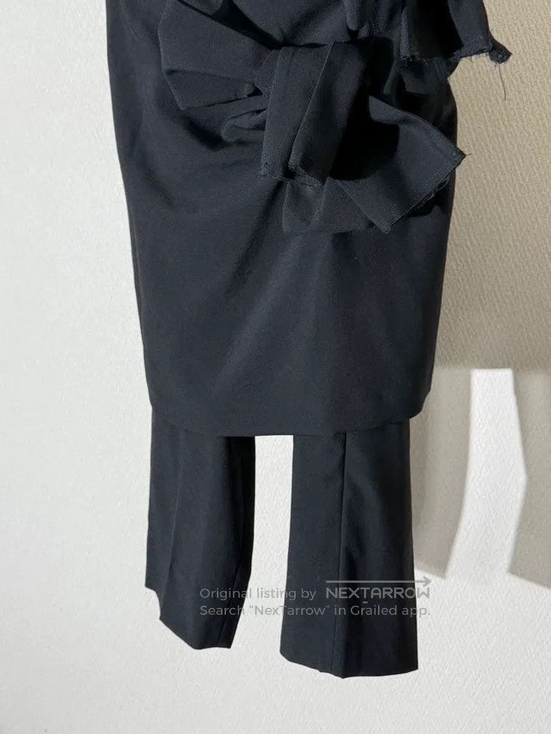Comme des Garcons Comme Des Garcons size XS Black Vintage Bow Tie Pants Size 23" - 3 Thumbnail