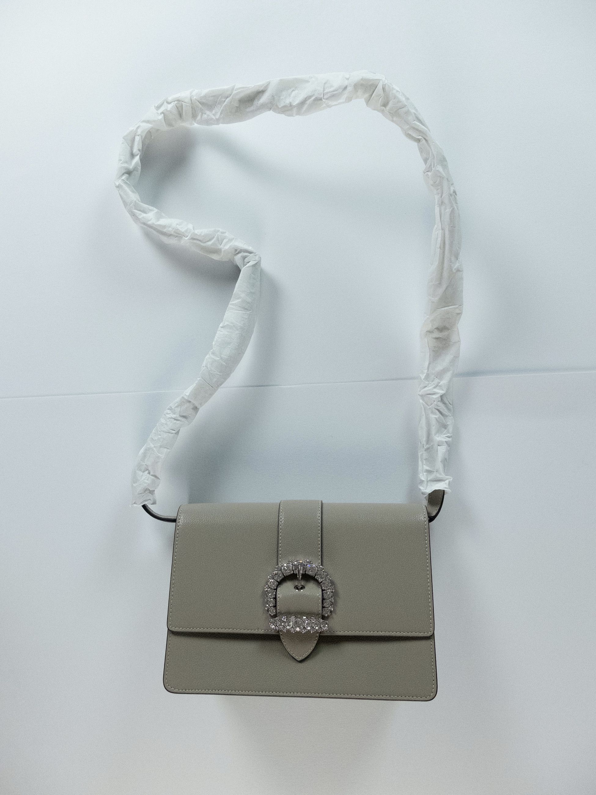 Jimmy Choo JIMMY CHOO Cheri taupe gray crossbody leather bag Size ONE SIZE - 2 Thumbnail