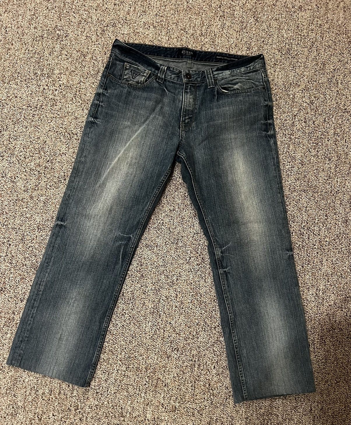 Guess × Vintage Vintage Relaxed Guess Denim Jeans Size US 36 / EU 52 - 1 Thumbnail