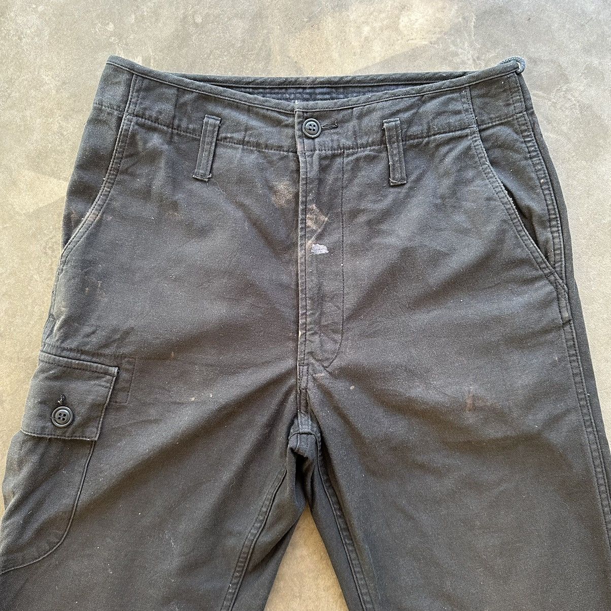 Comme des Garcons AD 2018 🔥 Junya Watanabe Comme Des Garcon BLACK Cargo Pants Size US 31 - 3 Thumbnail