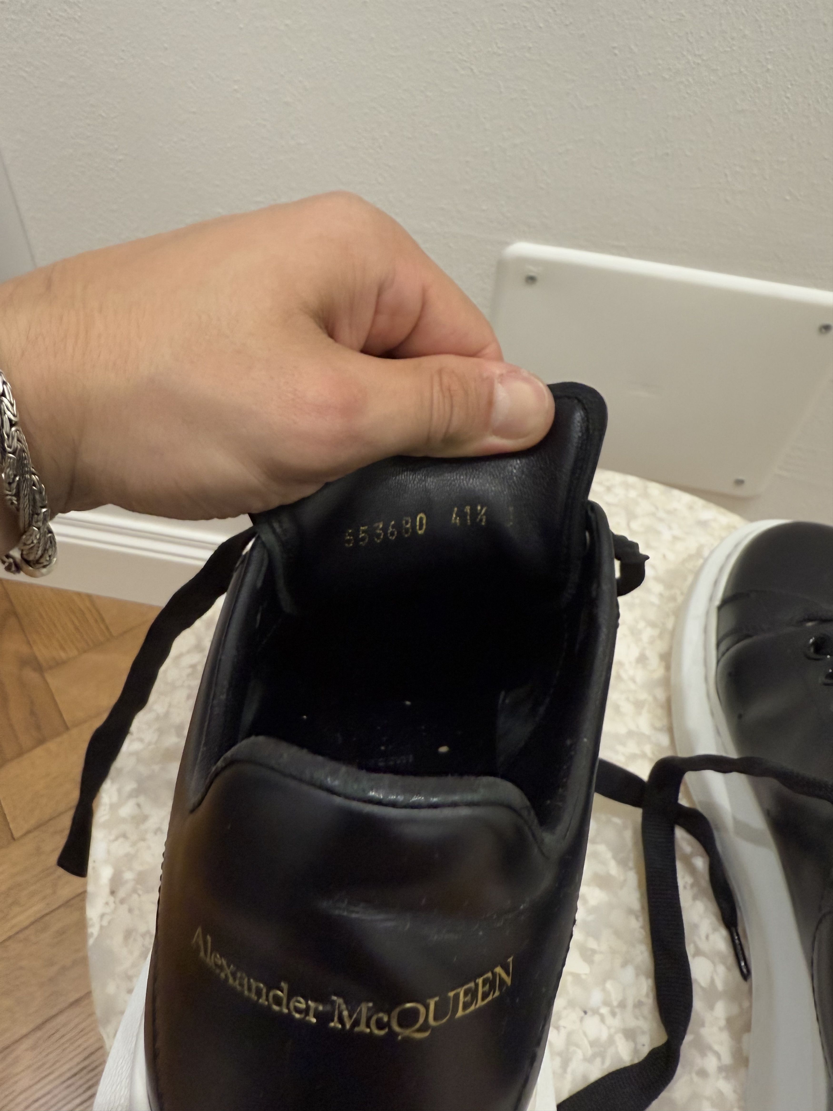 Alexander McQueen Oversized Sneaker in Black Size US 8.5 / EU 41-42 - 7 Thumbnail