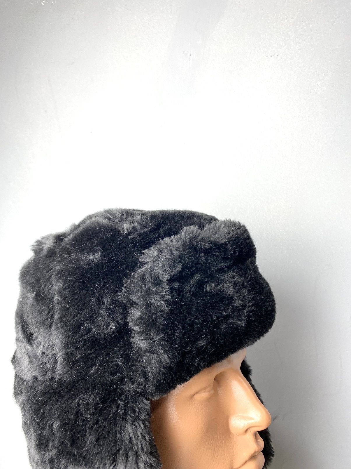 Vintage Vintage 90s Ushanka Beanie Mohair Streetwear Hype American Size ONE SIZE - 4 Thumbnail