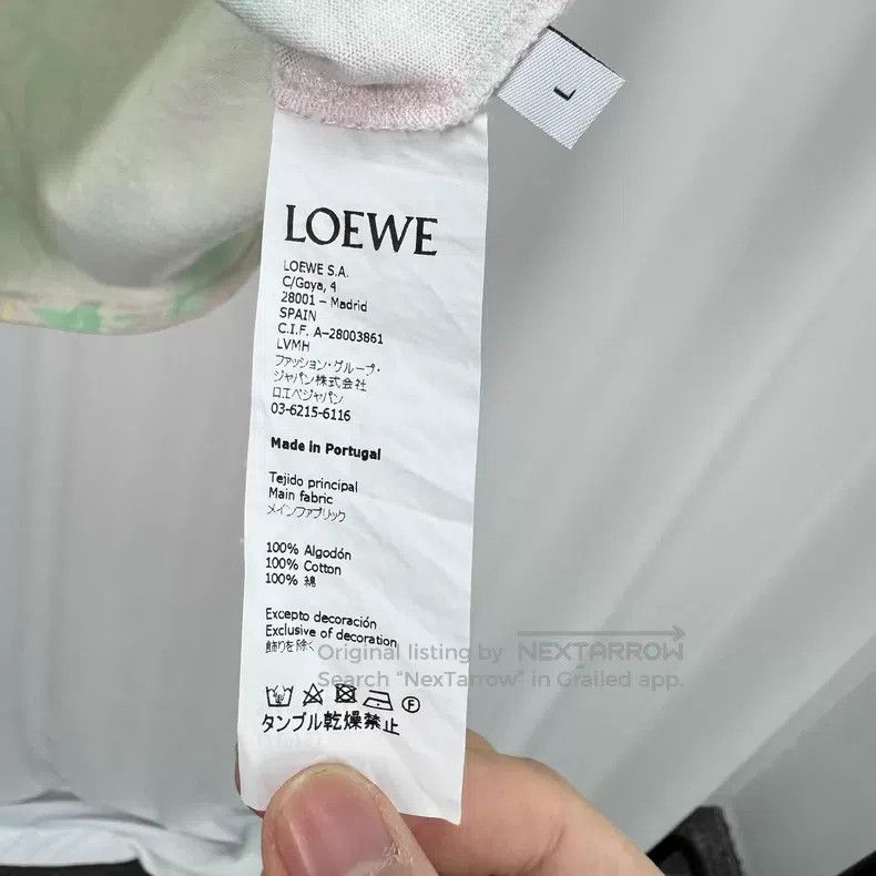 Loewe Loewe Palm Tree Printed Embroidered Logo Short Sleeve Size US L / EU 52-54 / 3 - 6 Thumbnail
