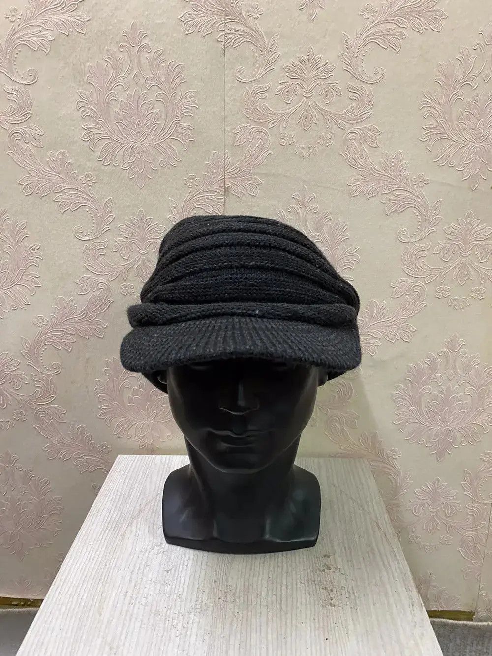 Japanese Brand Japanese Brand Rare Design Visor Turban Style Beanie Hat Size ONE SIZE - 3 Thumbnail