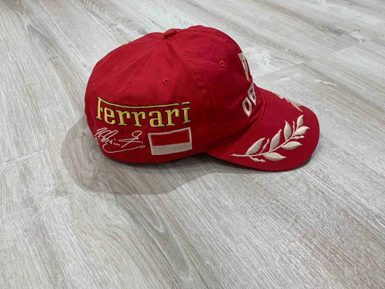 Ferrari × Vintage Mens vintage cap Ferrari Michael Schumacher Size ONE SIZE - 2 Thumbnail