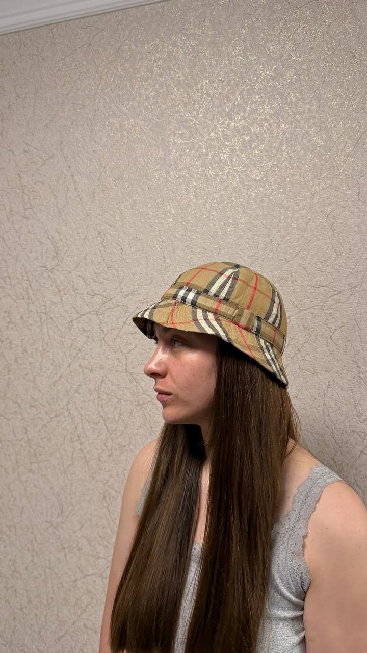 Burberry Vintage Burberrys Bucket Hat Nova Check Women Size ONE SIZE - 3 Thumbnail