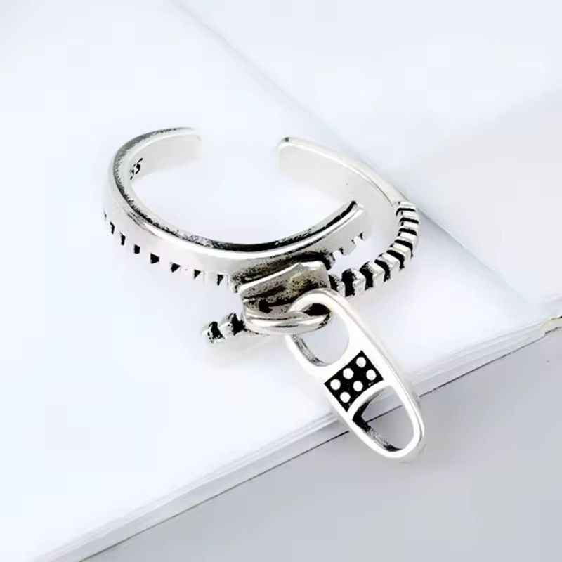 Jewelry Zip Adjustable Ring Size ONE SIZE - 5 Thumbnail