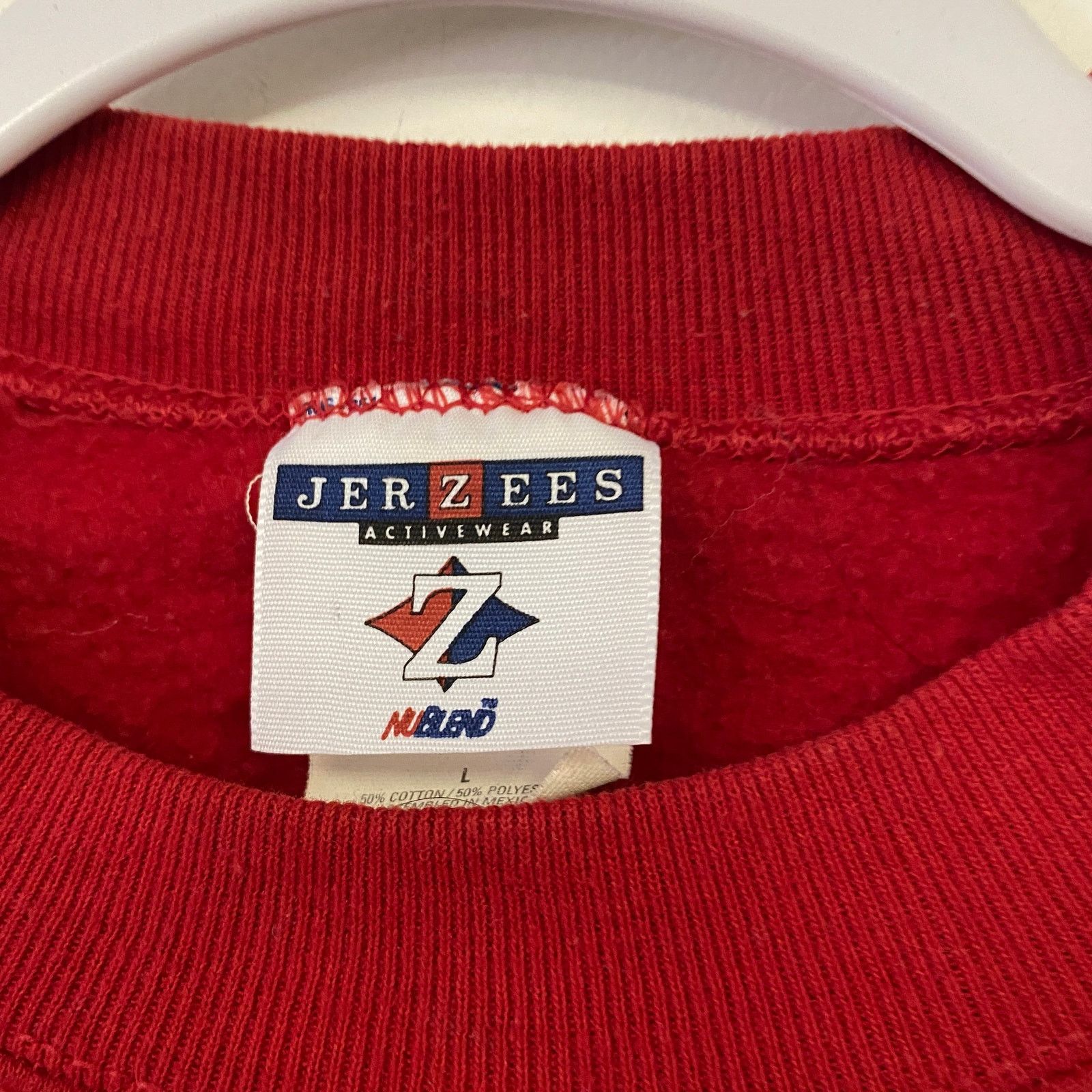 Vintage Vintage Jerzees Mens Size L Cat Cute Puff Paint Xmas Sweater Size L / US 10 / IT 46 - 2 Thumbnail