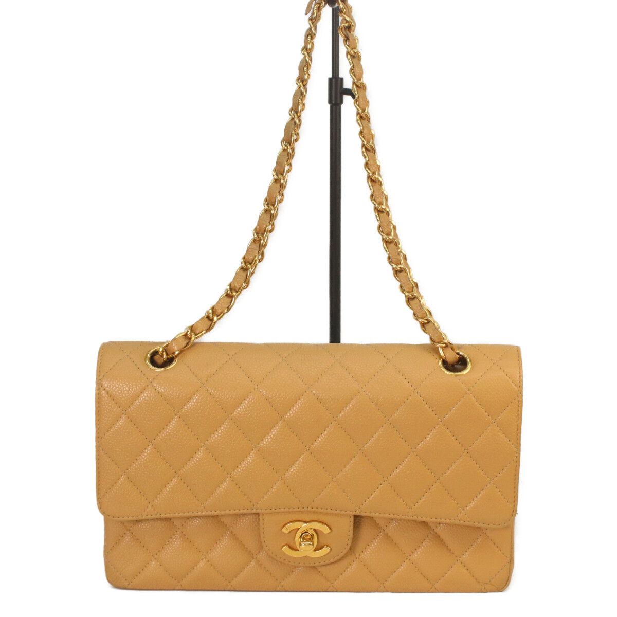 Chanel Chanel Chanel Caviar Matelasse Shoulder Bag Leather Shoulder Bag A01112 DUTY FREE for USA Size ONE SIZE - 1 Thumbnail