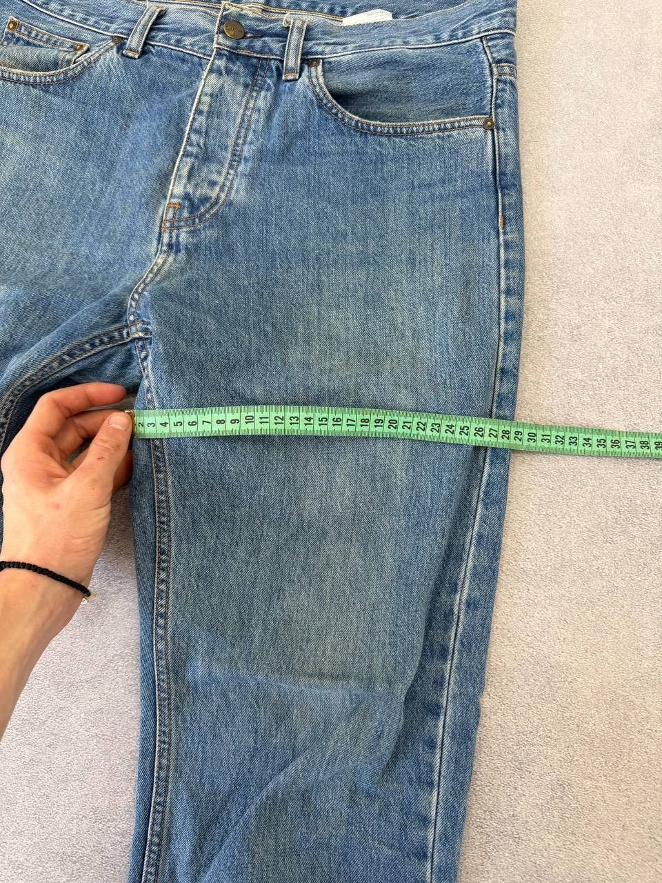 Carhartt Vintage 90s Carhartt Single Knee Work Pants Carpenter Jeans Size US 30 / EU 46 - 13 Thumbnail