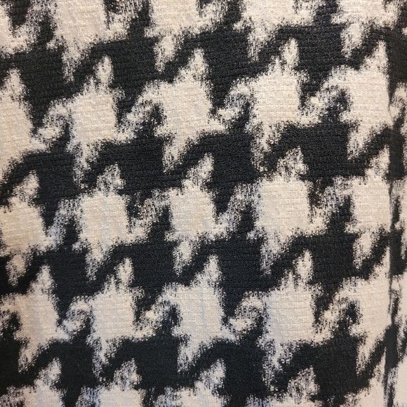 Hugo Boss Hugo boss Clady houndstooth top black and white size 4 Size S / US 4 / IT 40 - 4 Thumbnail