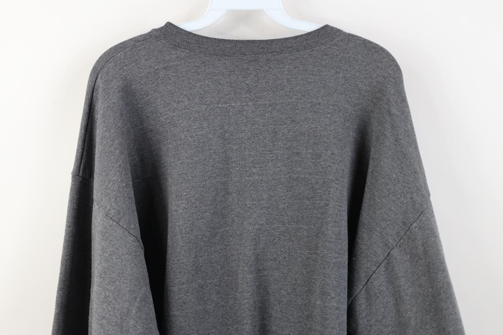Champion Vintage 90s Champion Blank Crewneck Sweatshirt Heather Gray Size US XL / EU 56 / 4 - 14 Thumbnail