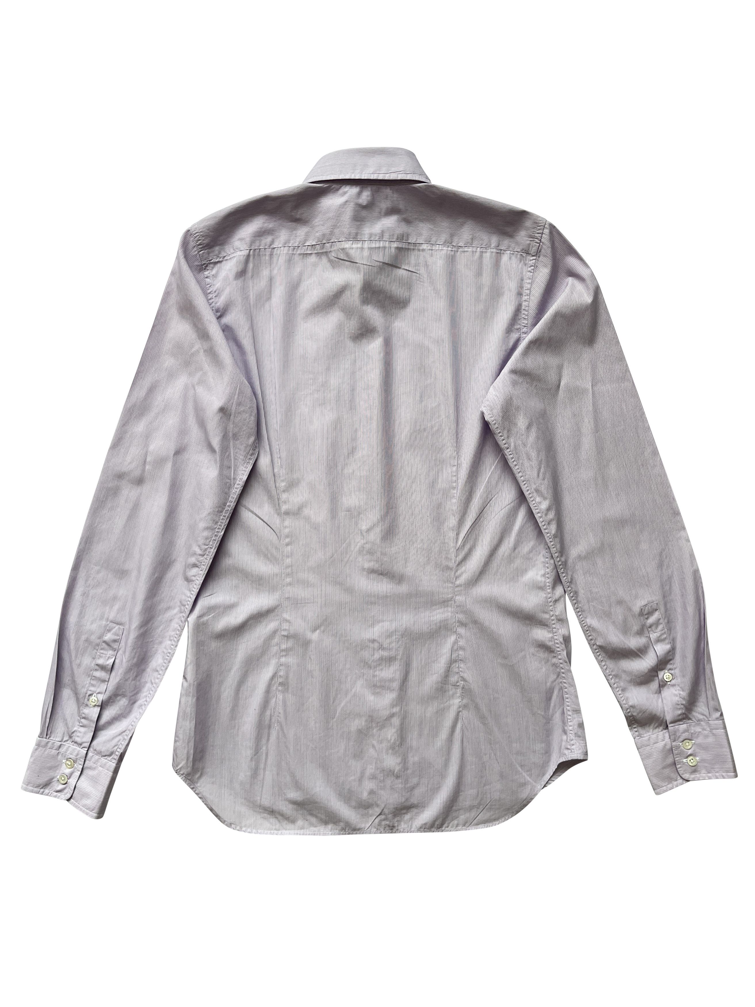 Jil Sander ⚡️QUICK SALE⚡️2009 Jil Sander Pink Striped Button Up Shirt Size US S / EU 44-46 / 1 - 2 Thumbnail