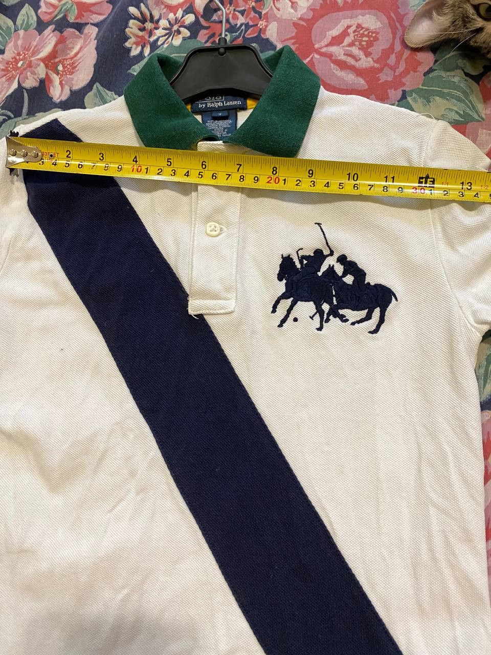 Polo Ralph Lauren Vintage logo big pony #3 KIDS Y2K Polo Ralph Lauren T-shirt Size US XXS / EU 40 - 15 Thumbnail