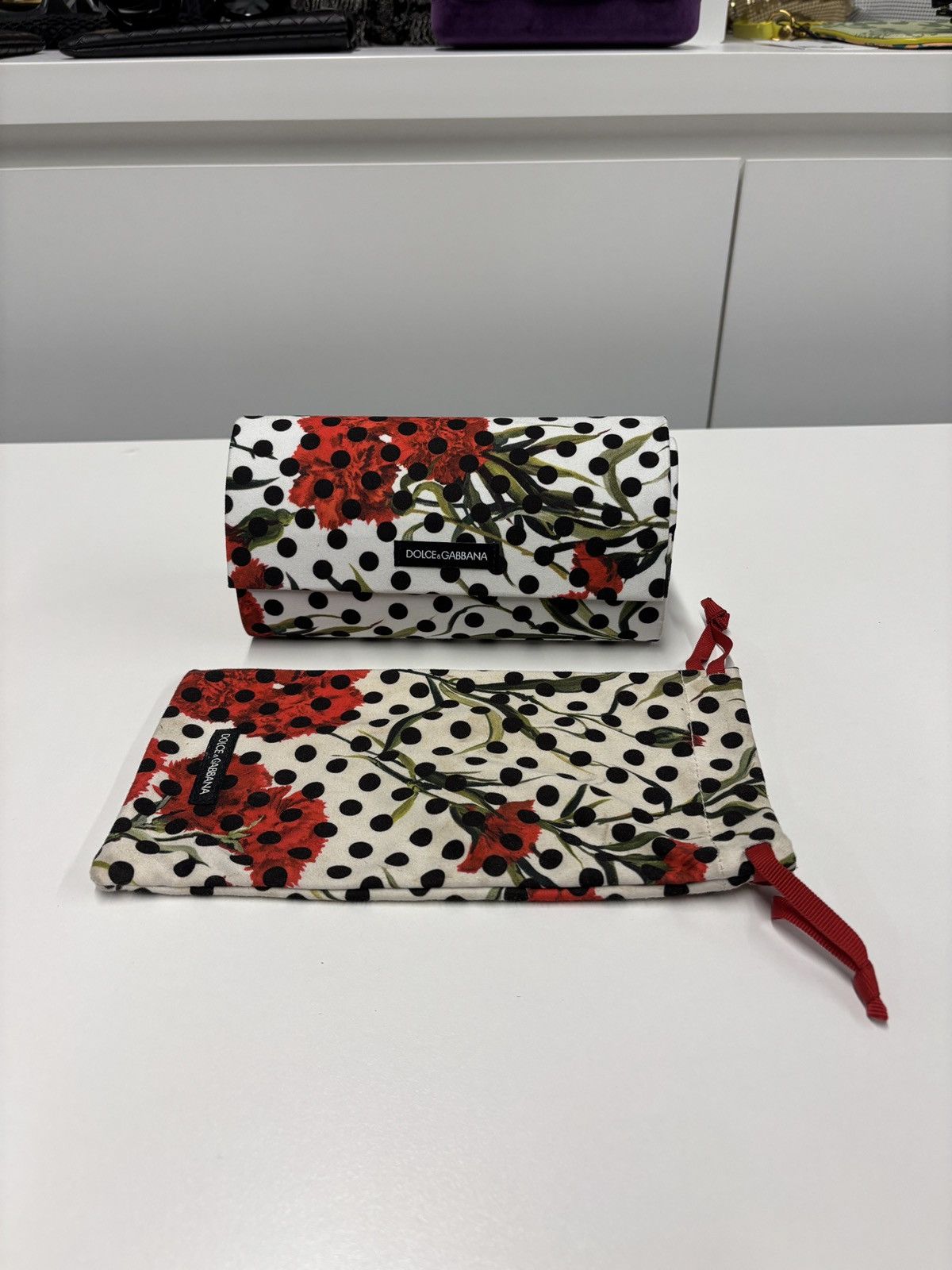 Dolce & Gabbana Dolce & Gabbana Polka Dot Sunglasses Size ONE SIZE - 4 Thumbnail
