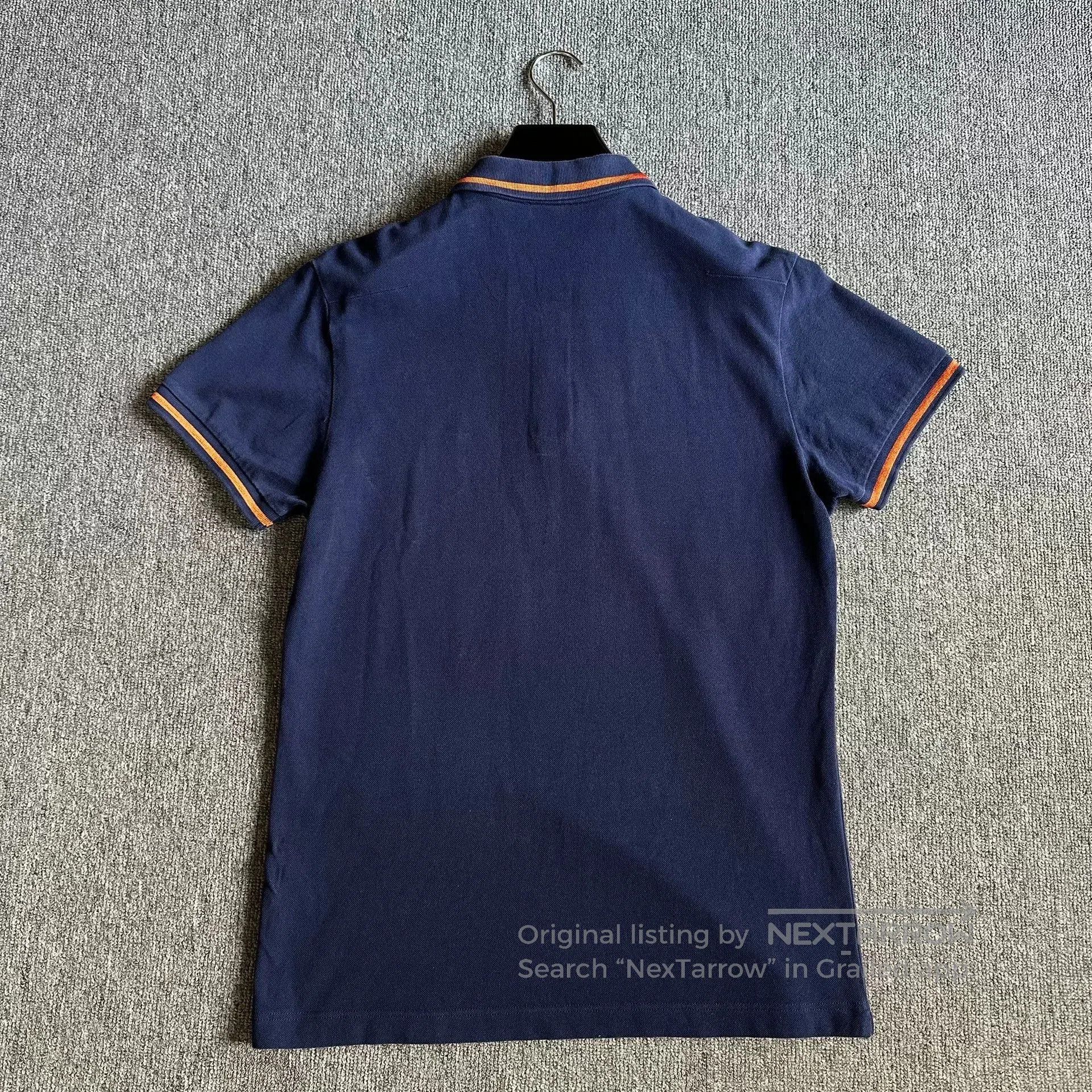 Dior Dior Navy Bee Embroidery Short Sleeve Polo. Size US XL / EU 56 / 4 - 5 Thumbnail