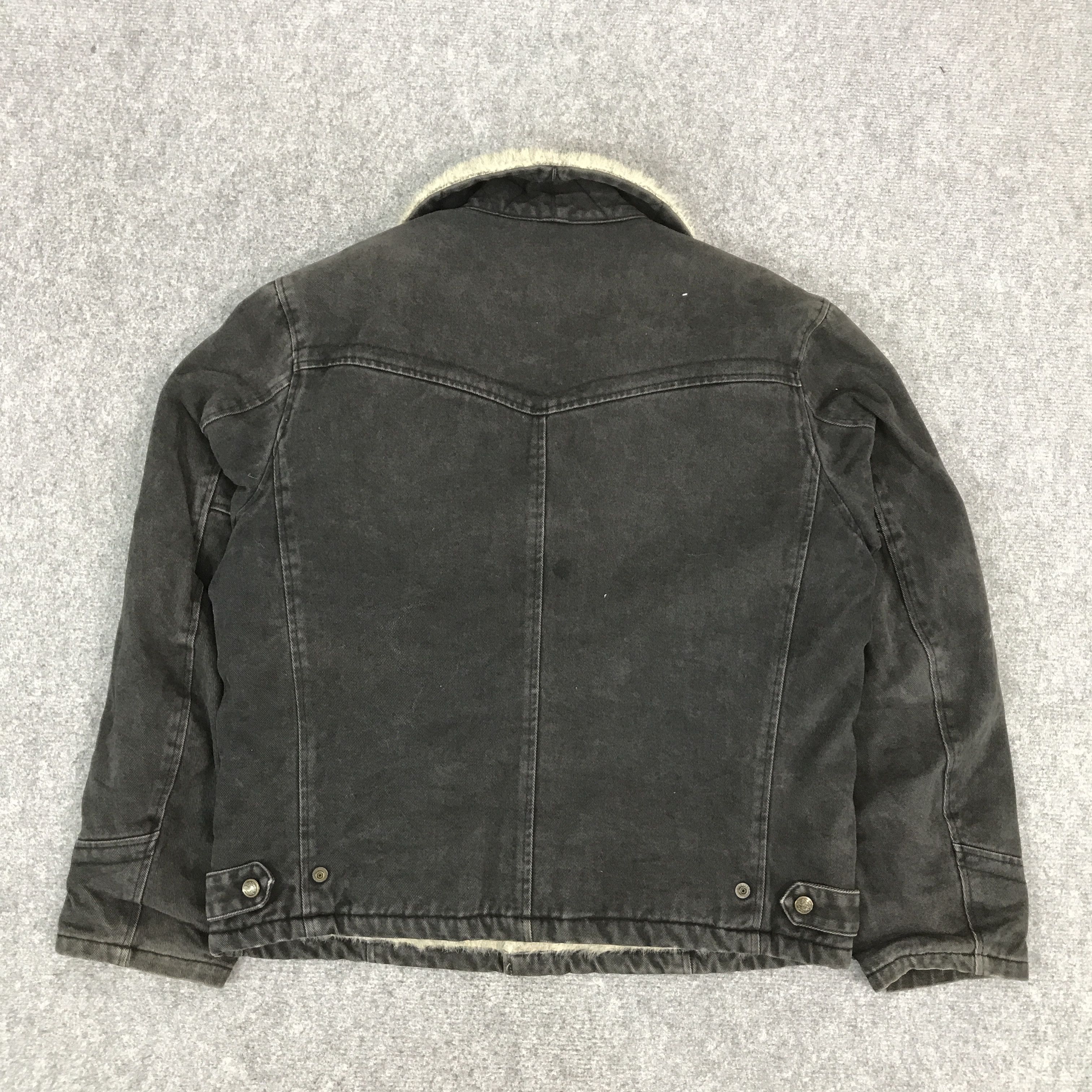 BIGI × Japanese Brand MEN’S BIGI JAPAN FUR DENIM SNAP BUTTON JACKET Size US L / EU 52-54 / 3 - 2 Thumbnail