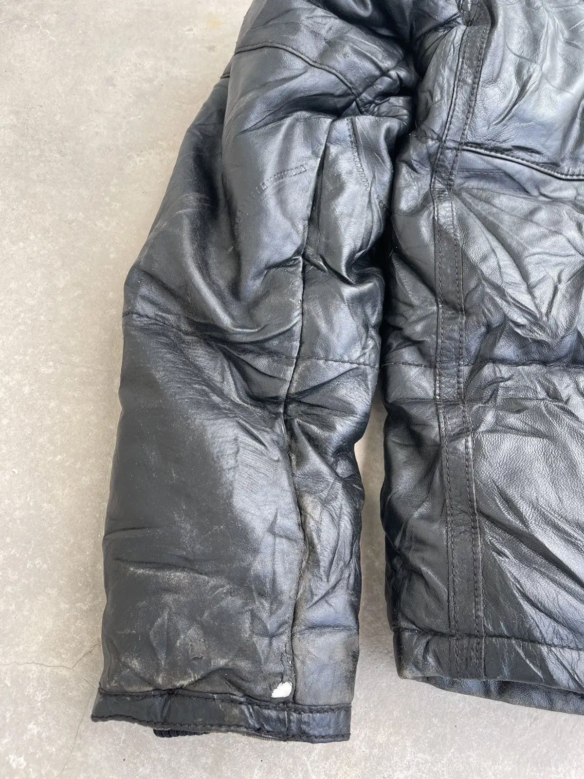 Avirex VTG Avirex LTD Leather Snorkel Parka N-3B Flight Jacket Size US M / EU 48-50 / 2 - 15 Thumbnail