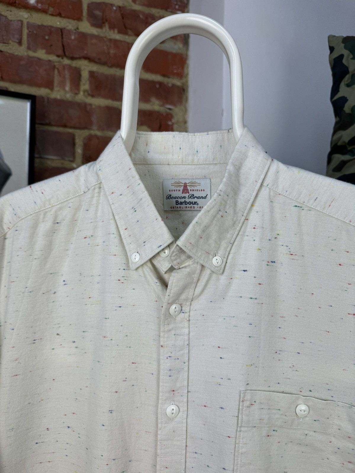 Barbour Barbour Beacon Casual Button Down Long Sleeve Shirt Size US L / EU 52-54 / 3 - 8 Thumbnail