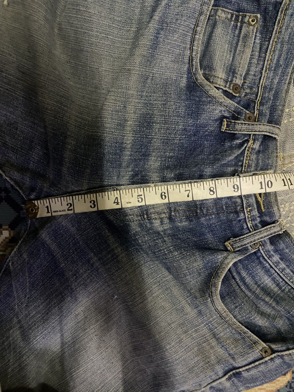 Replay VINTAGE REPLAY Rhinestone Logo Jeans Y2K Archival Lot MV909 Size US 32 / EU 48 - 17 Thumbnail