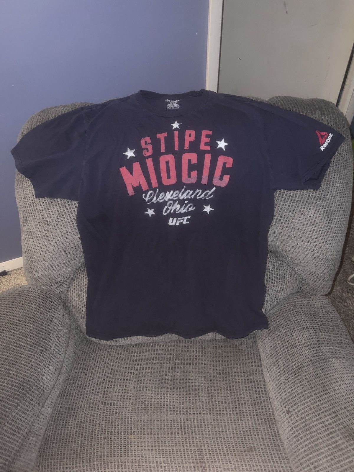 Reebok Reebok UFC Stipe Miocic Cleveland Ohio Tee Size US XL / EU 56 / 4 - 1 Thumbnail
