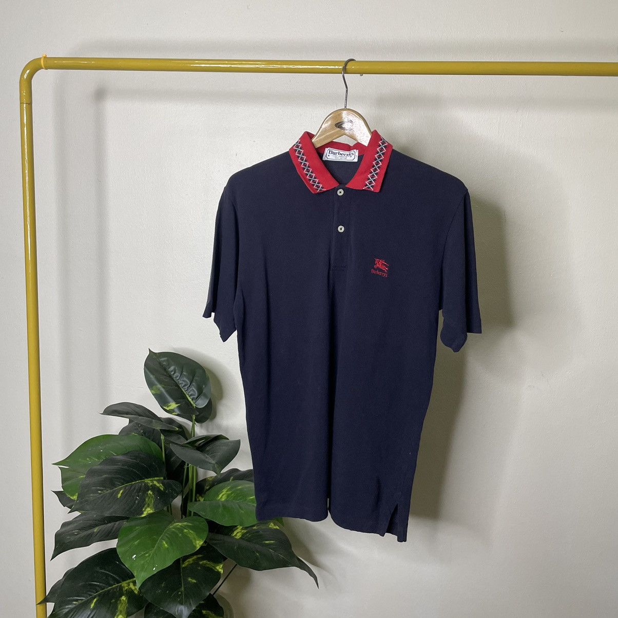Burberry × Vintage Vintage Burberrys of London Polo Shirt Size US M / EU 48-50 / 2 - 1 Thumbnail