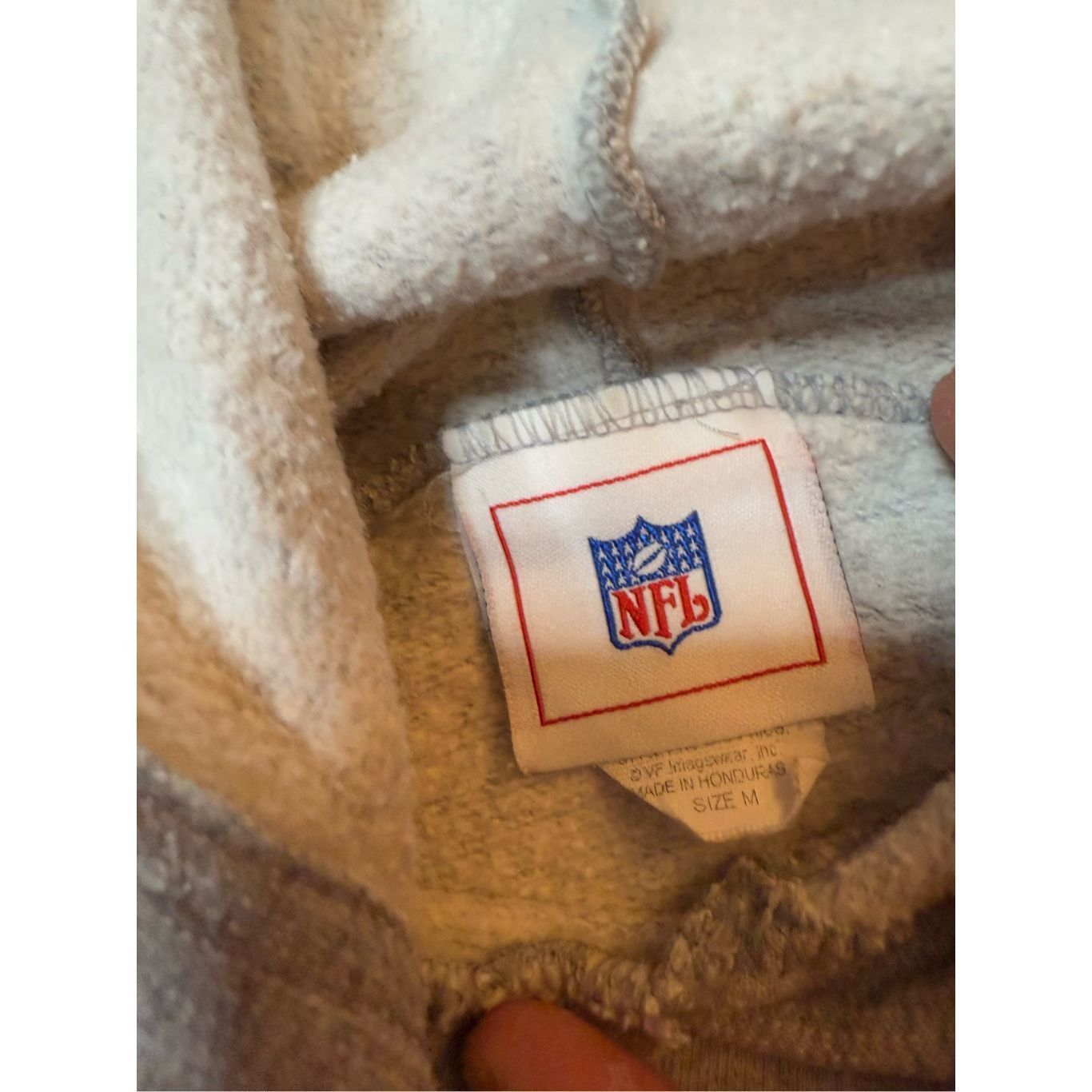 NFL Vintage Y2K Kansas City Chiefs Cropped Hoodie Sweatshirt Gre Size US M / EU 48-50 / 2 - 4 Thumbnail
