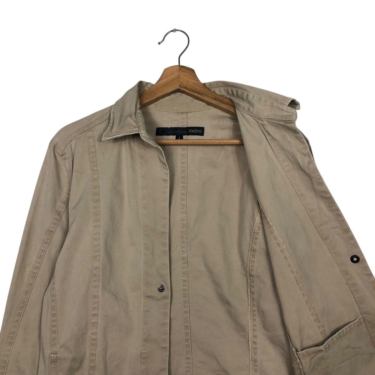 Schlussel 📌Vintage Chore Work Jacket Schlussel Issey Miyake Size US M / EU 48-50 / 2 - 13 Thumbnail
