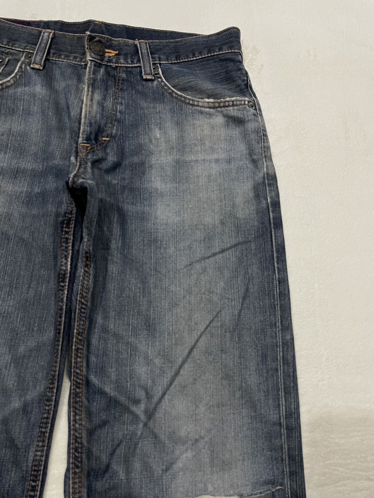 Edwin Vintage Edwin 503 Japanese Brand Distressed Mudwash Faded Size US 33 - 4 Thumbnail