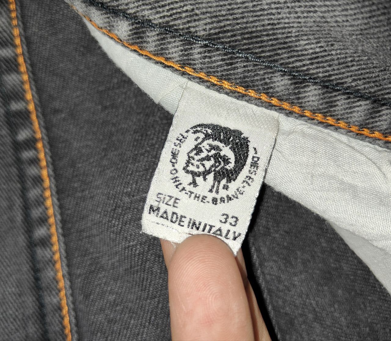 Diesel Diesel Faded Black Denim Size US 33 - 7 Thumbnail