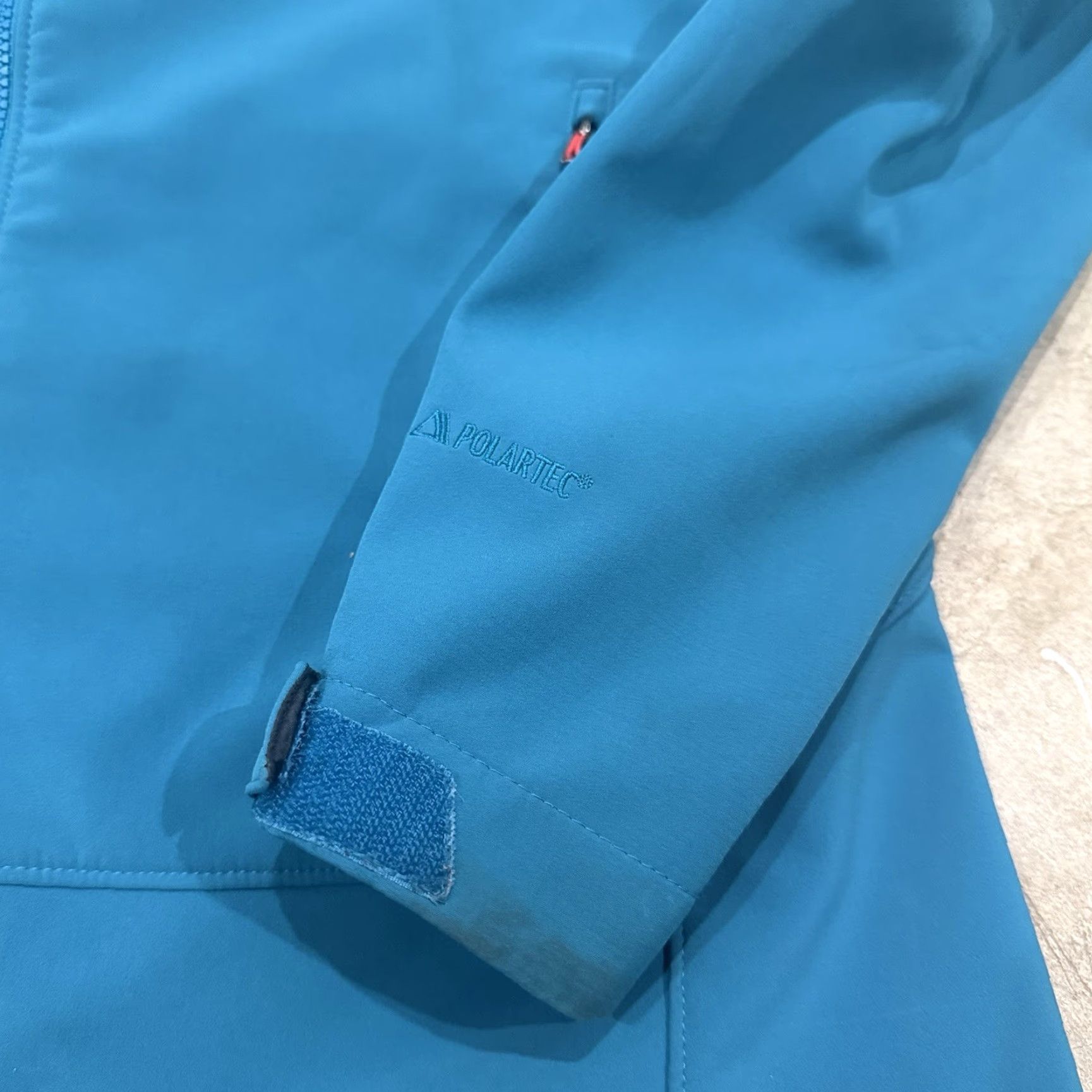 Patagonia Patagonia Adze Hybrid Jacket Polartec Soft Shell Full Zip Blue Large Womens Size L / US 10 / IT 46 - 6 Thumbnail