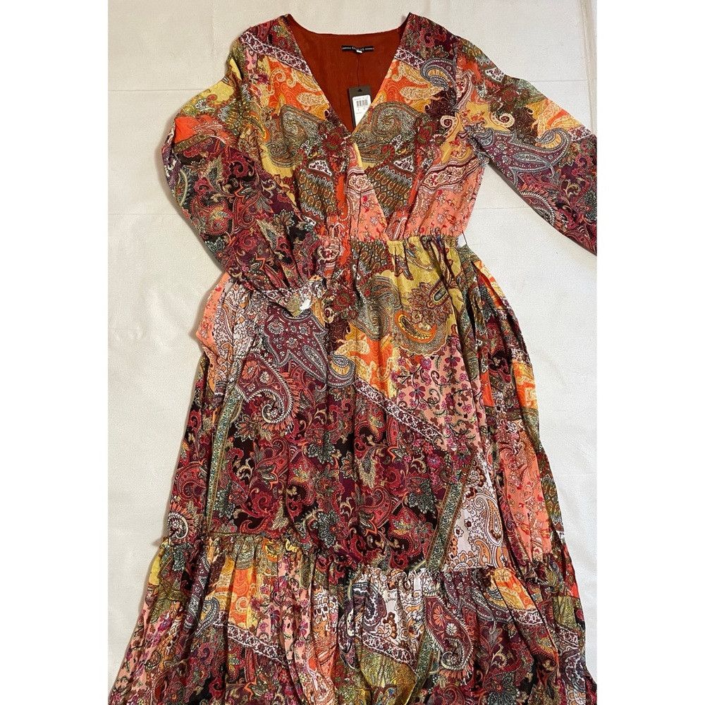 Guess NWT New $178 Guess Oriane Long Sleeve Maxi Dress Size L Size L / US 10 / IT 46 - 5 Thumbnail