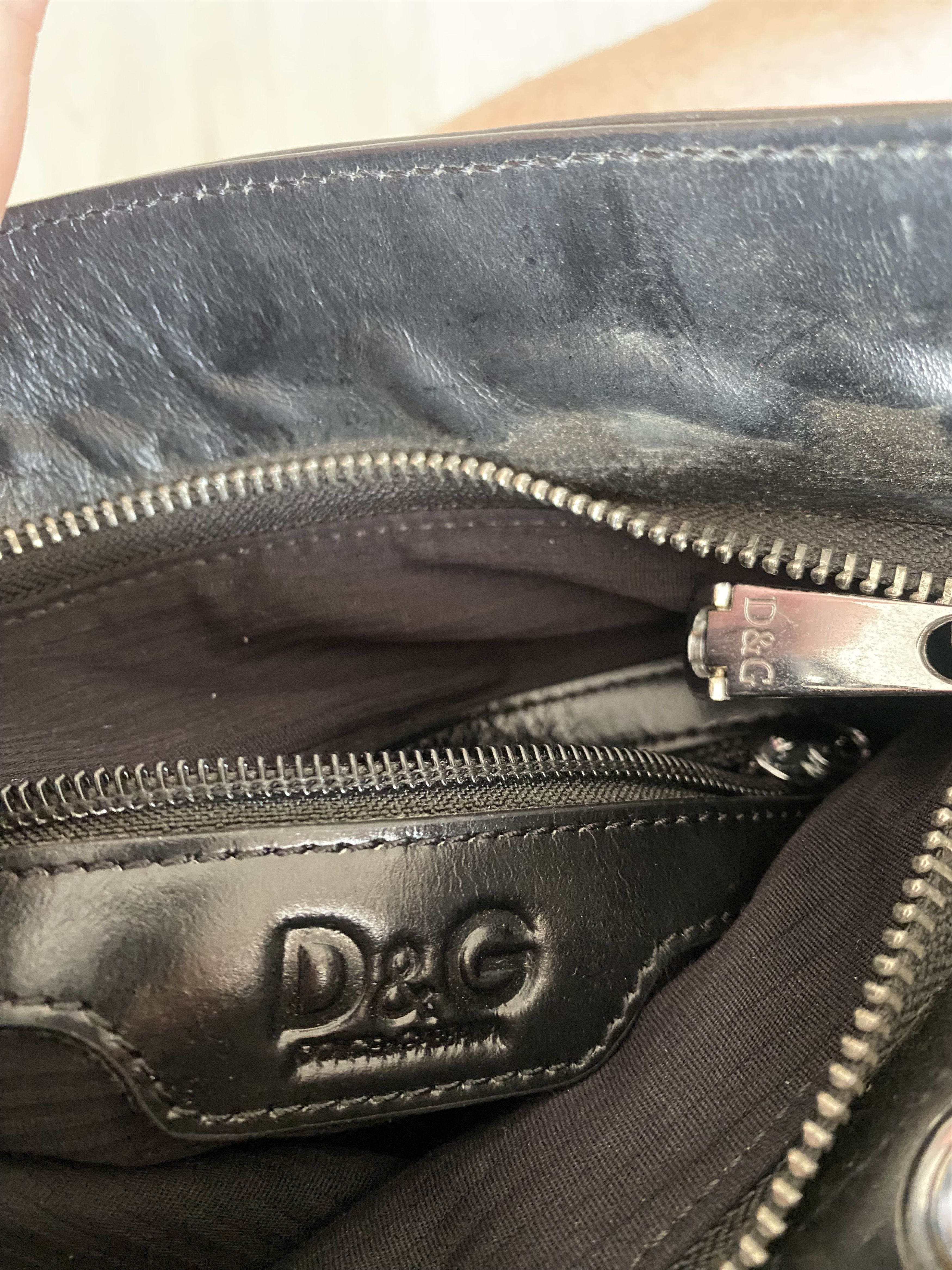 Dolce & Gabbana Dolce & Gabbana Avant Garde Leather Shoulder Crossbody Bag Size ONE SIZE - 5 Thumbnail