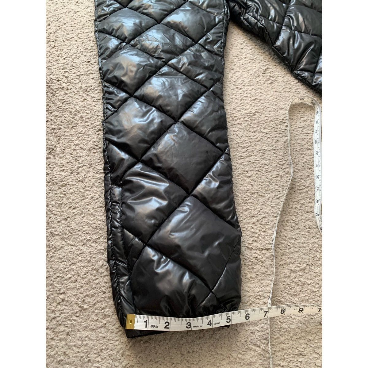 Other LUXTON LUXURY BLACK QUILTED PUFFER PANTS Size US 32 / EU 48 - 22 Thumbnail