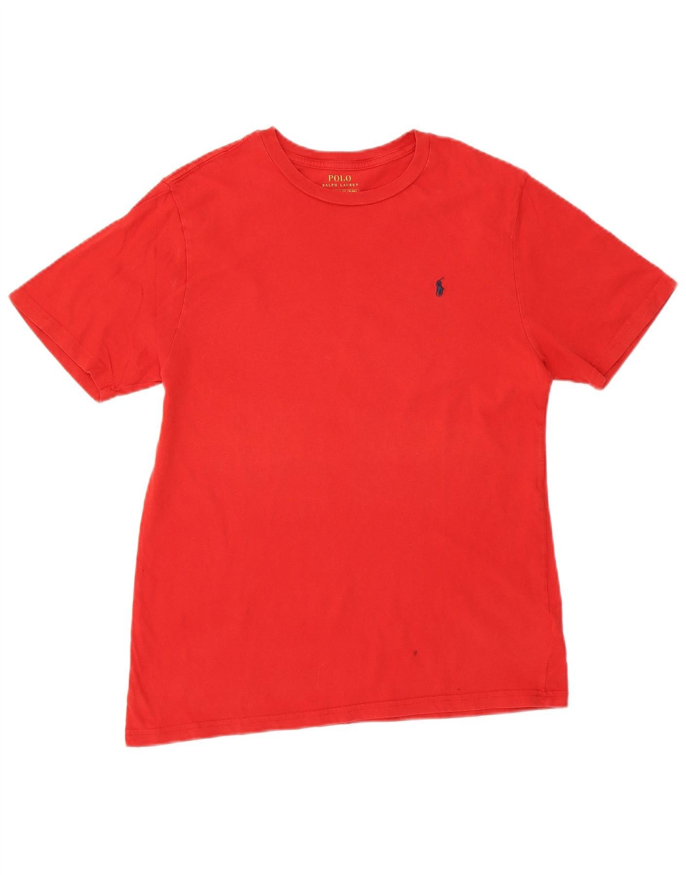 Polo Ralph Lauren Girls T-Shirt Top 15-16 Years XL Red Cotton Size ONE SIZE - 1 Thumbnail