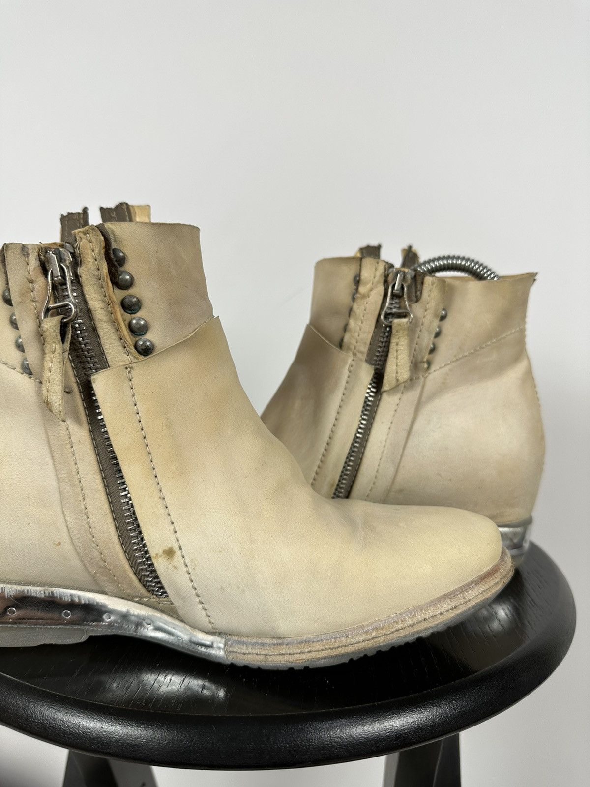 A.S.98 Women’s A.S.98. Airstep Leather Boots Size US 8 / IT 38 - 19 Thumbnail