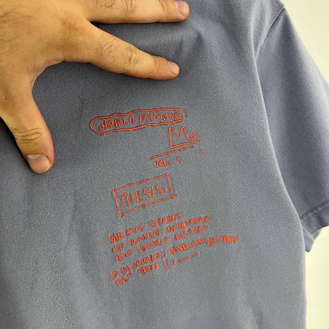 Jean-Michel Basquiat Uniqlo c Jean-Michel Basquiat World Famous Thesis Tee Size US XS / EU 42 / 0 - 3 Thumbnail