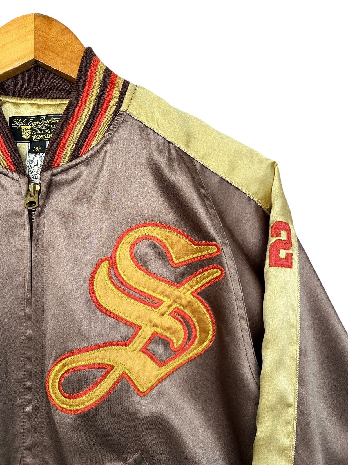 Sugar Cane Vintage S St John Sugar Canes Toyo Enterprise Bomber Jacket Size US S / EU 44-46 / 1 - 6 Thumbnail