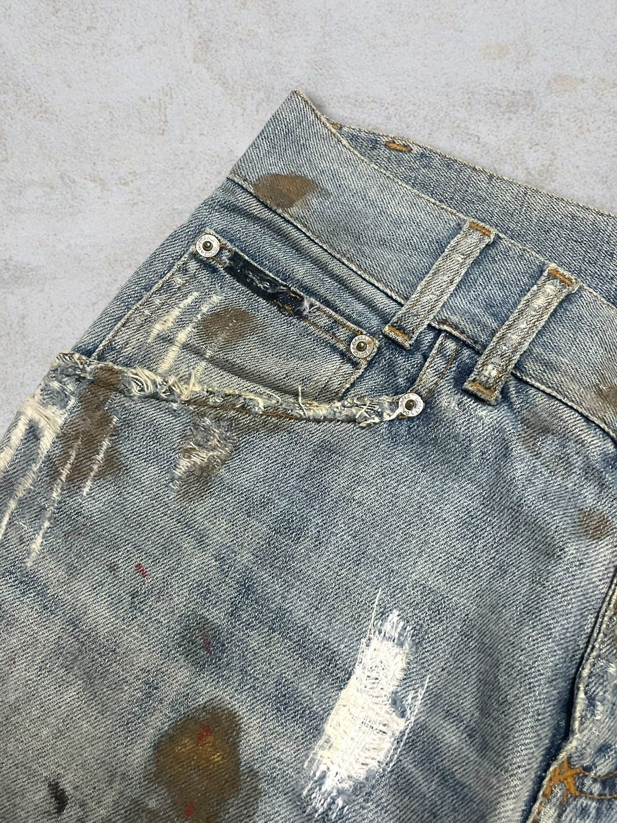 Dolce & Gabbana Dolce & Gabbana Paint Splatter Distressed Patches Sick Jeans Size US 32 / EU 48 - 9 Thumbnail