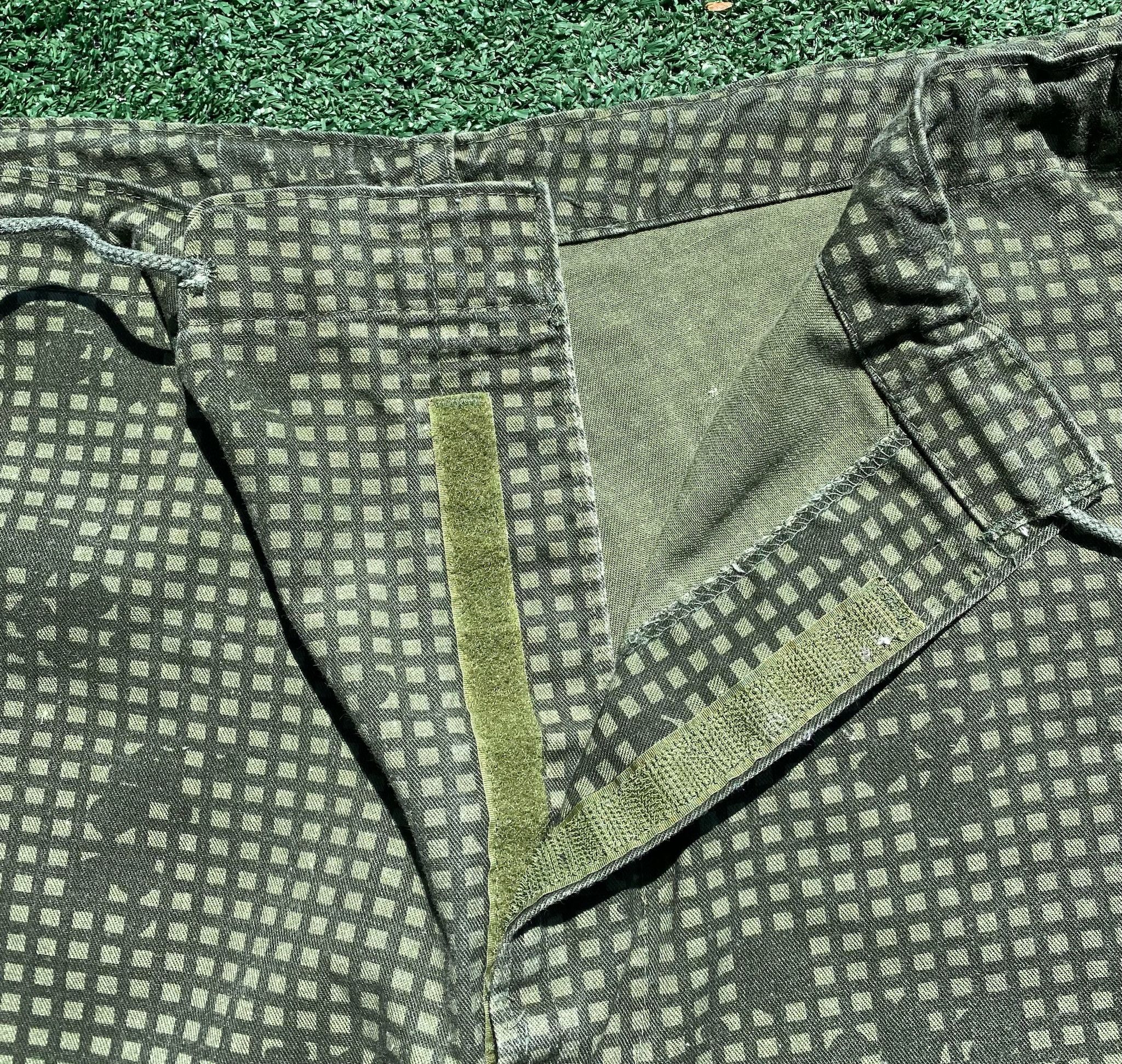 Vintage 1983 Night Desert Camo Camouflage Grid Utility Pants Large Size US 37 - 5 Thumbnail