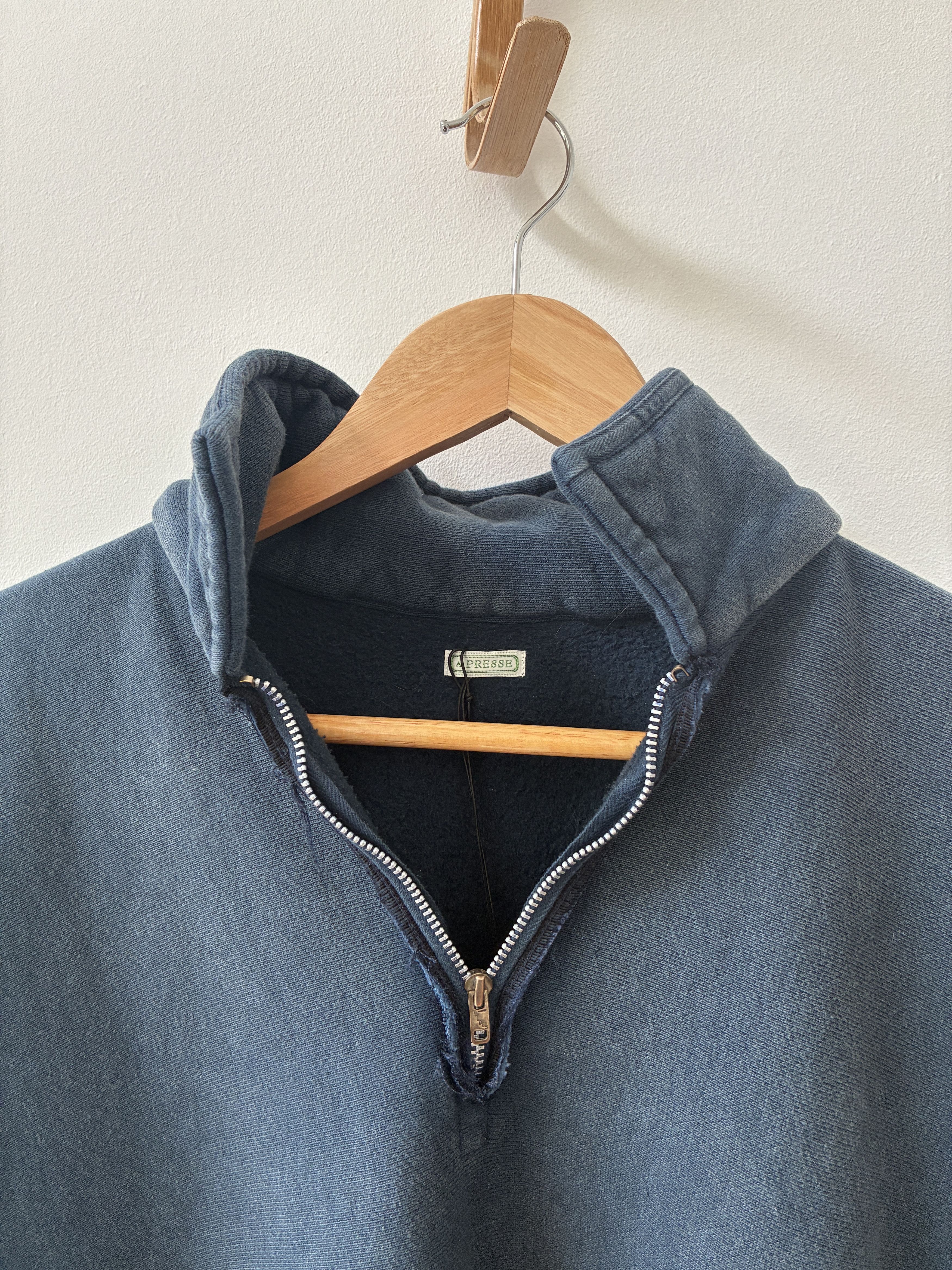 A.PRESSE Zip sweatshirt Size US L / EU 52-54 / 3 - 2 Thumbnail