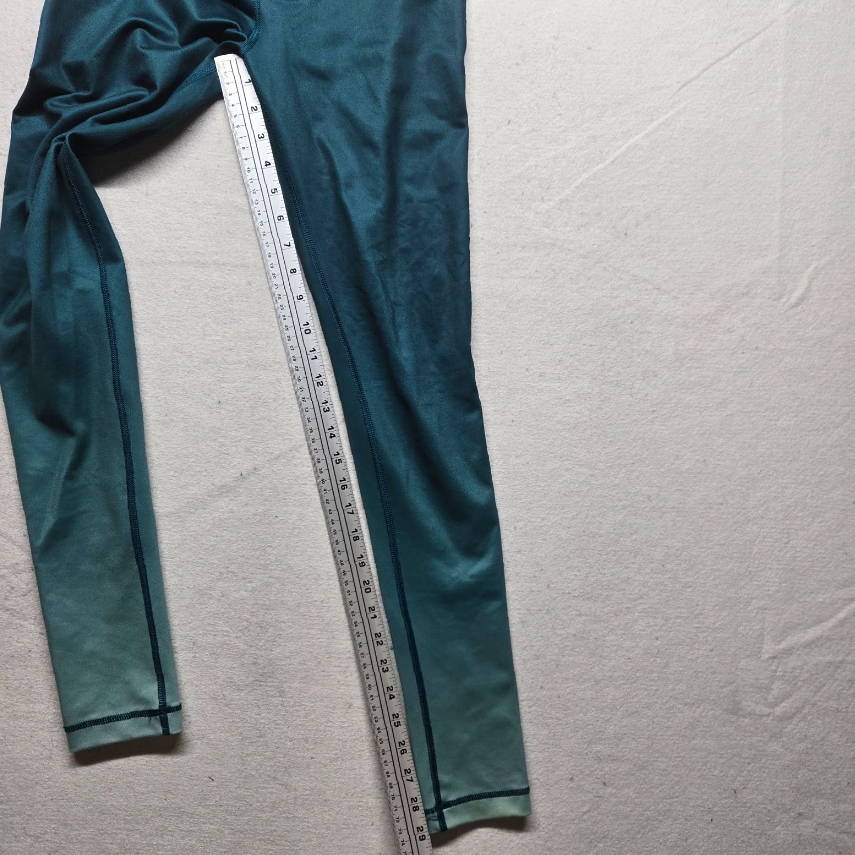 Reebok Reebok Leggings Adult Small Blue Stretch Athletic Yoga Pants Womens Size 28" / US 6 / IT 42 - 6 Thumbnail