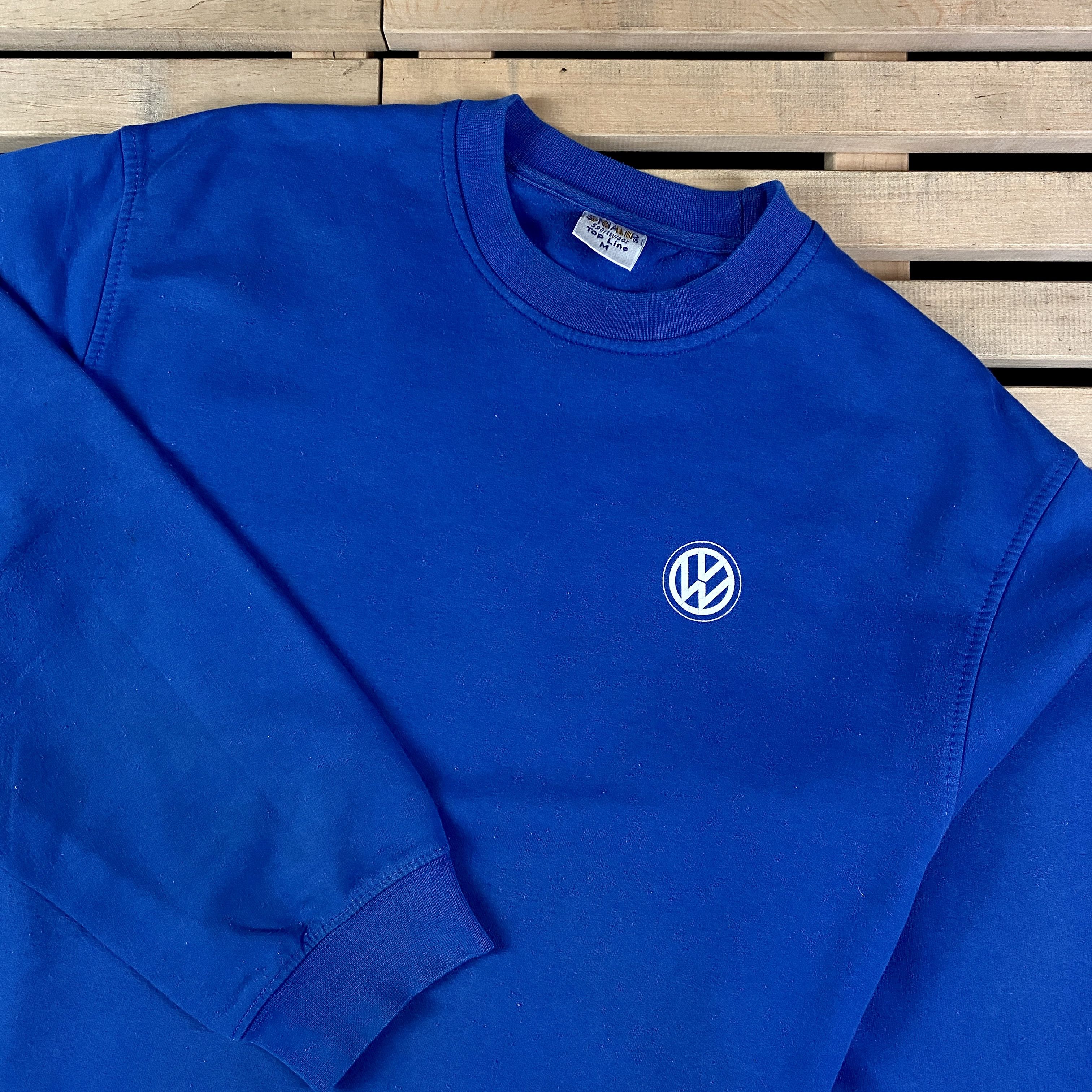 Vintage Mens Vintage Sweatshirts Volkswagen Size M Cotton Size US M / EU 48-50 / 2 - 2 Thumbnail