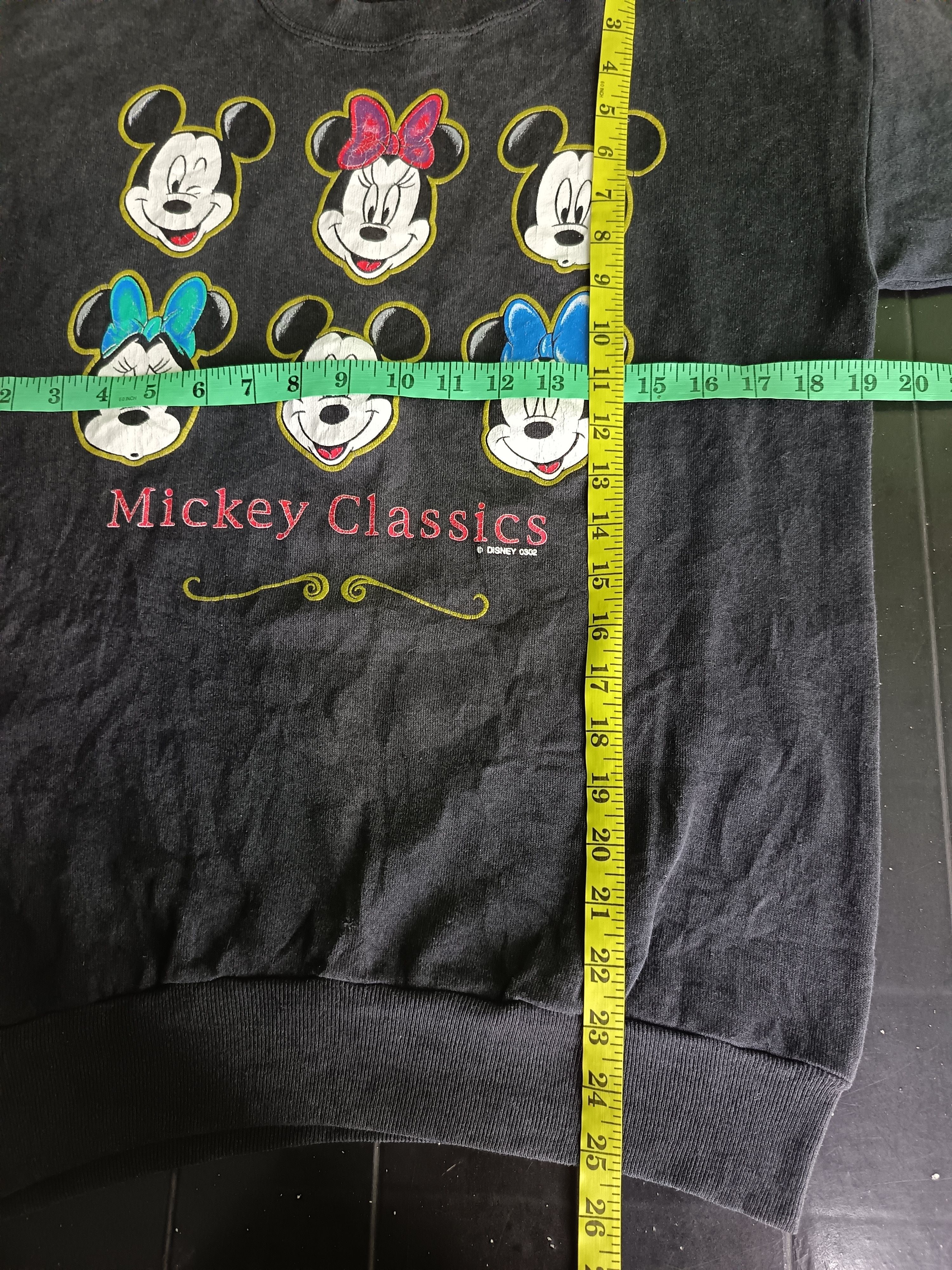 Mickey Mouse × Mickey Unlimited × Vintage Vintage Disney Mickey Classic Sweatshirt Size US M / EU 48-50 / 2 - 7 Thumbnail