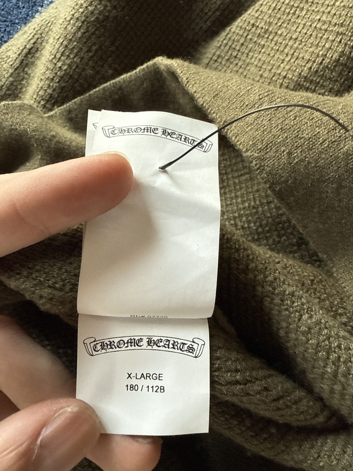 Chrome Hearts Chrome Hearts Cashmere sweater Size US XL / EU 56 / 4 - 8 Thumbnail