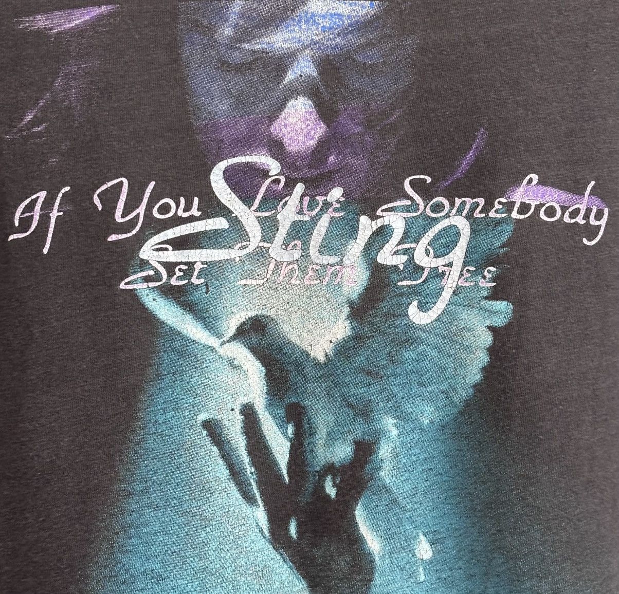 Band Tees Vintage early 1990s Sting “Set Them Free” T-Shirt L Size US L / EU 52-54 / 3 - 3 Thumbnail