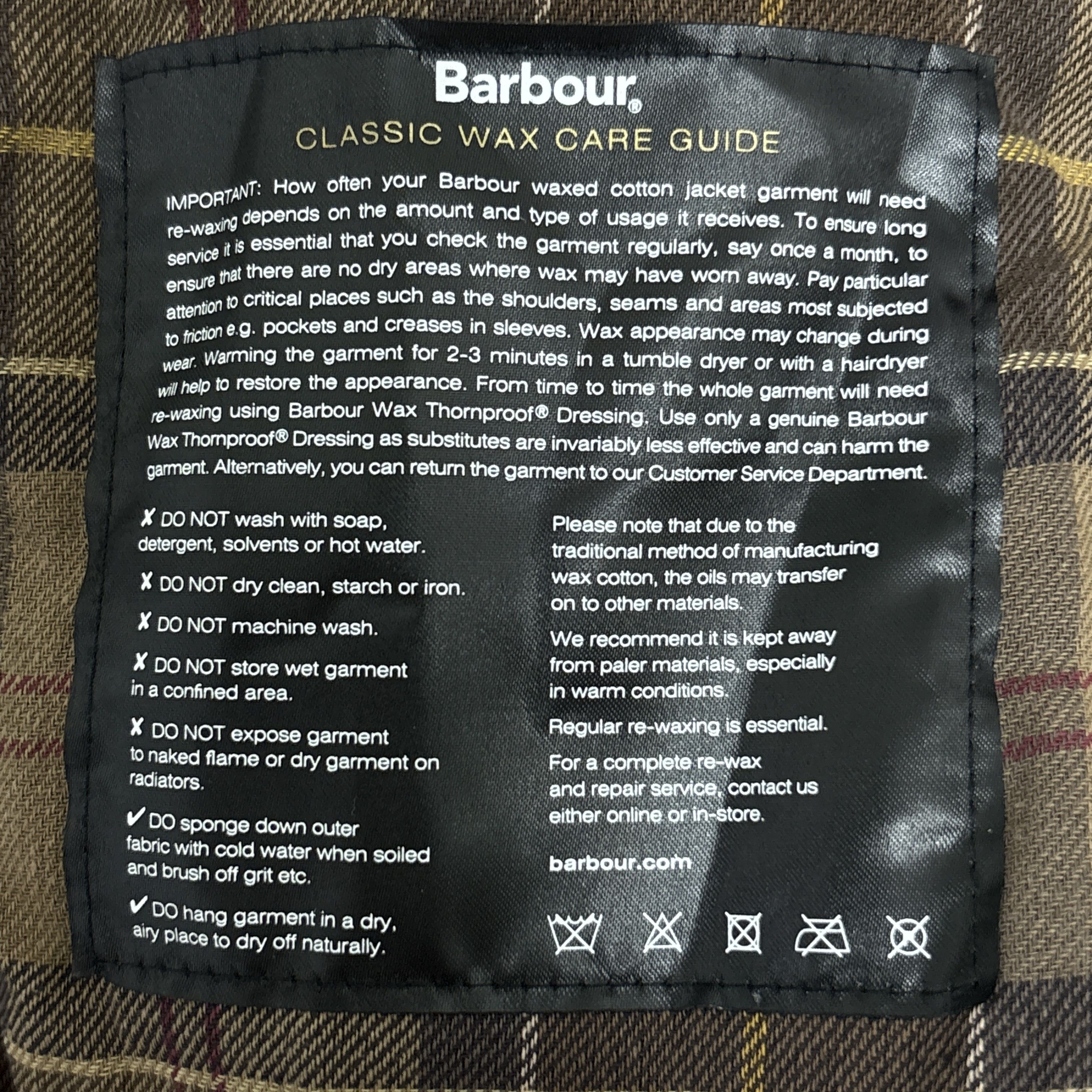Barbour Barbour Beaufort Wax Jacket Made In England Tartan Lined Size US S / EU 44-46 / 1 - 16 Thumbnail