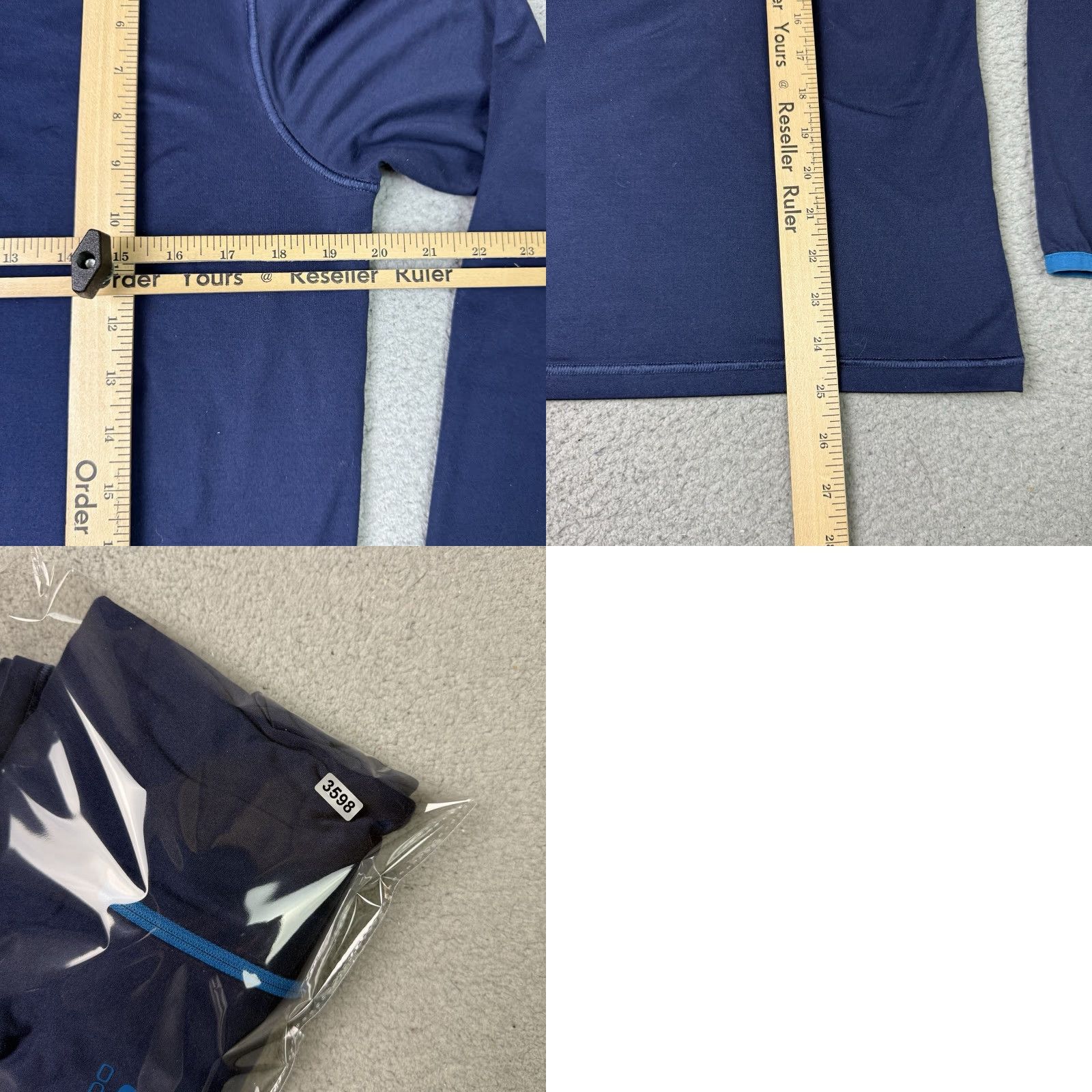 Odlo VINTAGE Odlo Shirt Pullover 1/4 Zip Mens Small Blue Polyester Activewear Casual Workout Running & Jogging Size US S / EU 44-46 / 1 - 8 Thumbnail