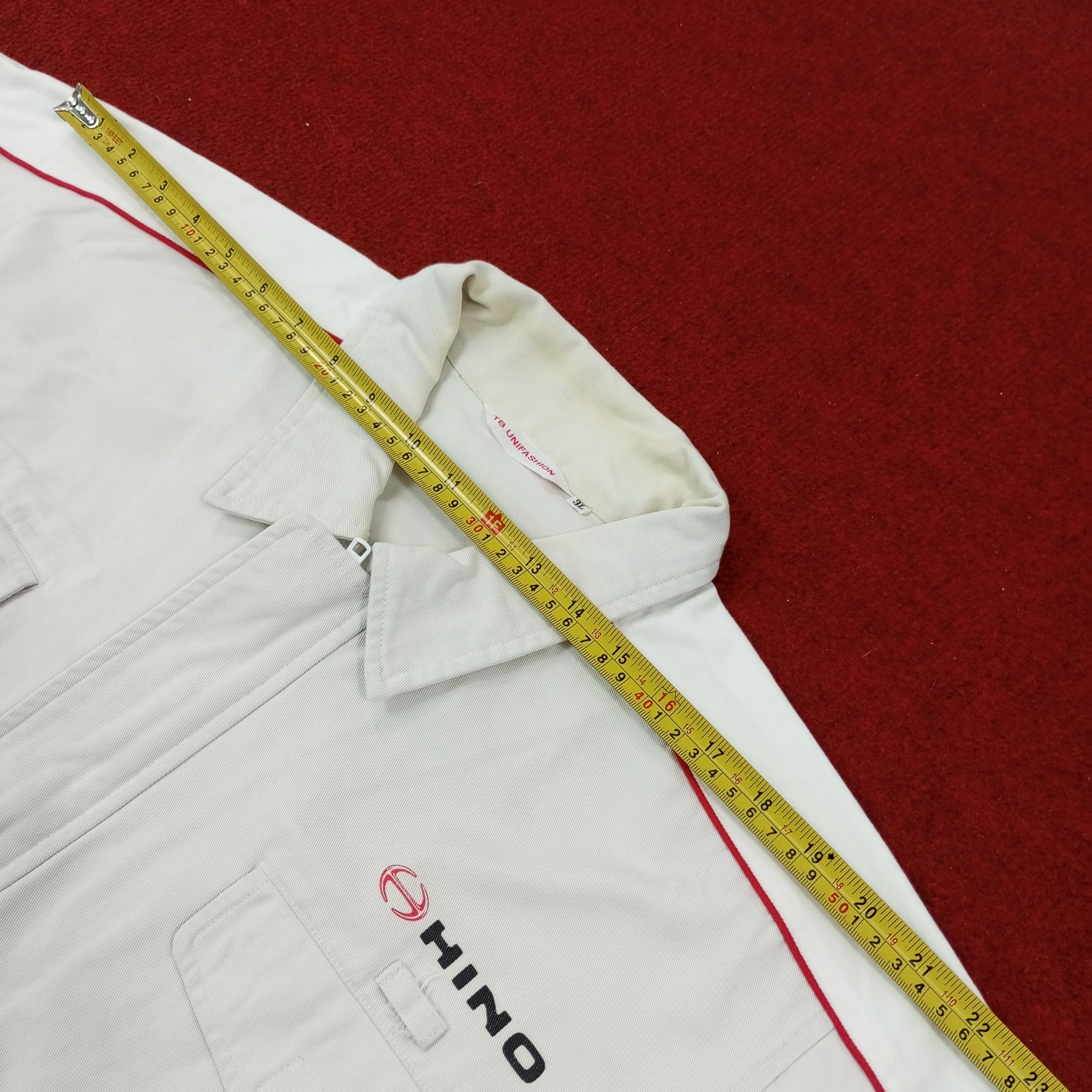 Vintage Hino Japanese Motorsports Workwear Jacket c221n18 Size US L / EU 52-54 / 3 - 6 Thumbnail