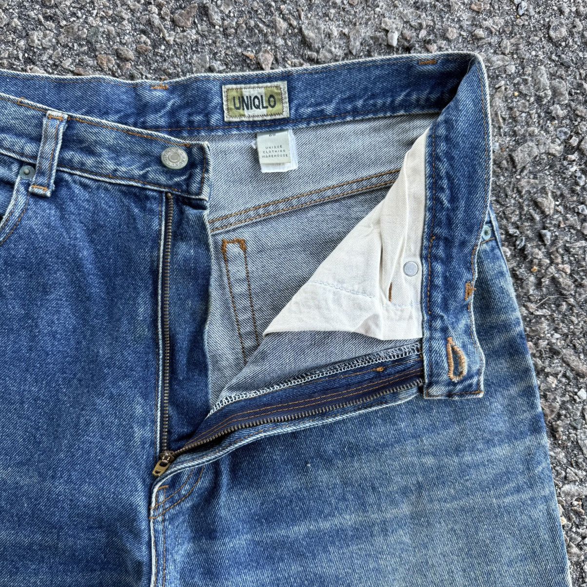 Warehouse VINTAGE WEREHOUSE x UNIQLO FADED JEAN DENIM PANTS Size US 34 / EU 50 - 7 Thumbnail